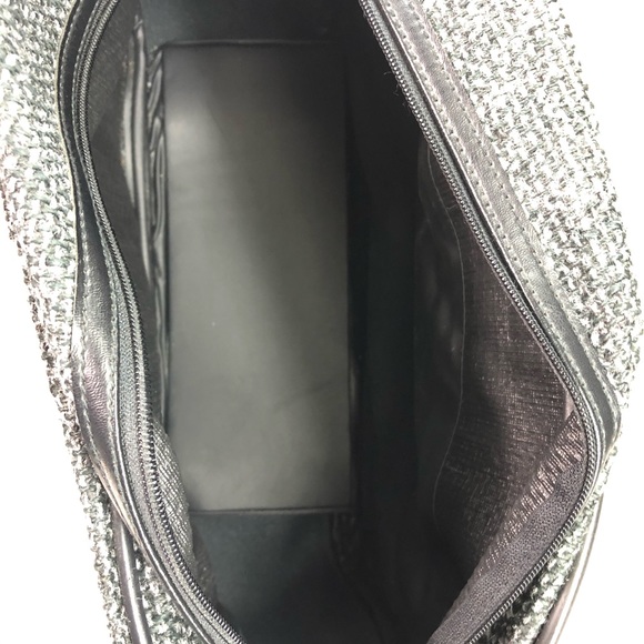 Vintage Givenchy Carry On Gray Tweed Travel Bag - Picture 7 of 8